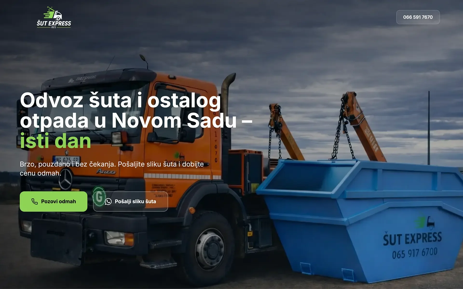 Sut expres novi sad snimak ekrana