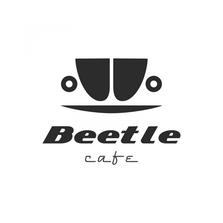 Beetle cafe Logo dizajn Strumark