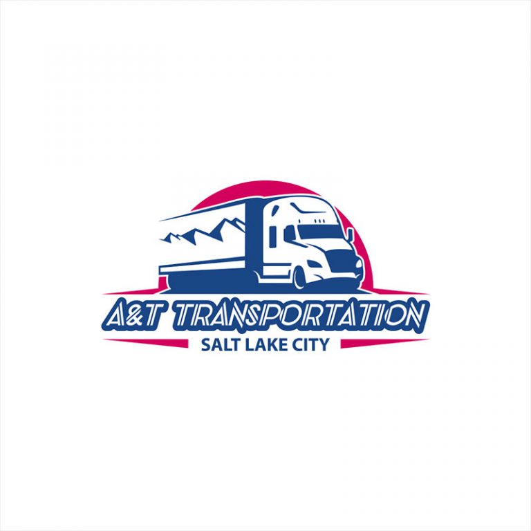 AT Transportation Logo dizajn Strumark