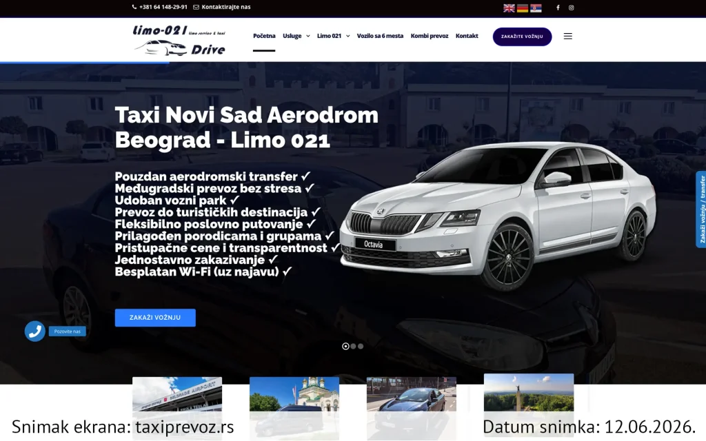 Limo 021 snimak ekrana